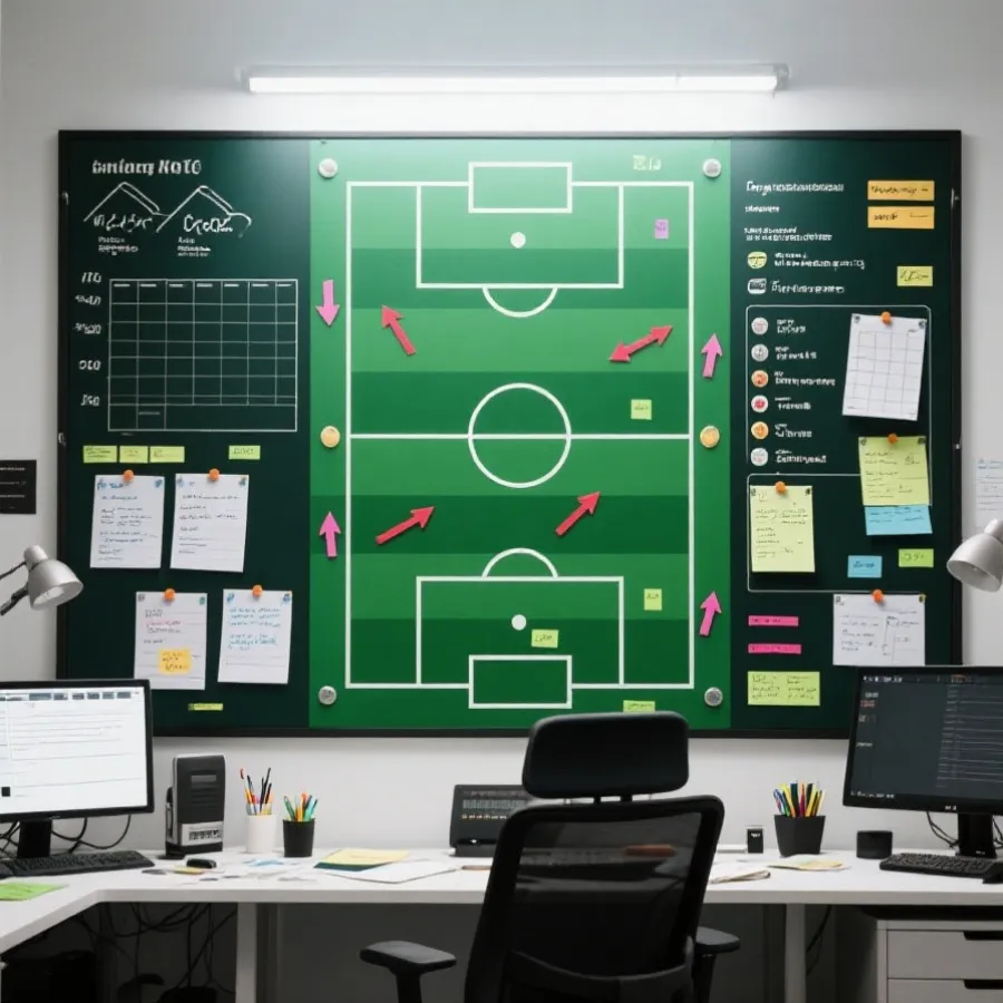 赛事分析战术图